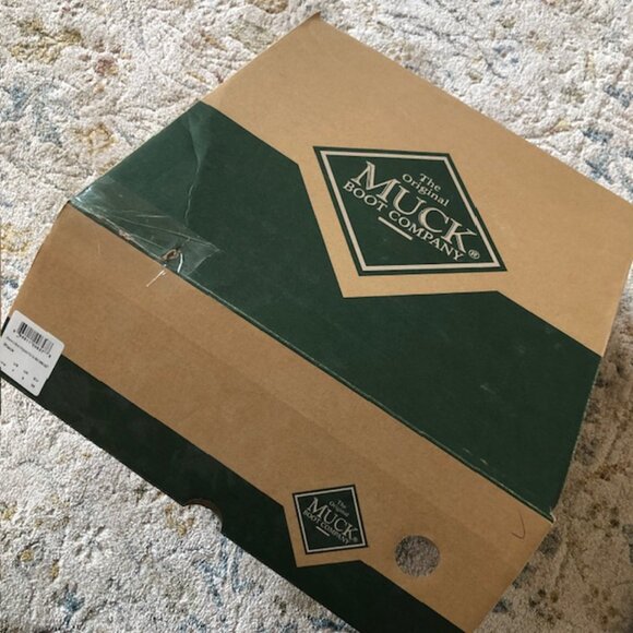 Muck Boots Women's Muck Originals Black Pull-On Rain Boots with Bows OMW000, US7 - Picture 10 of 15